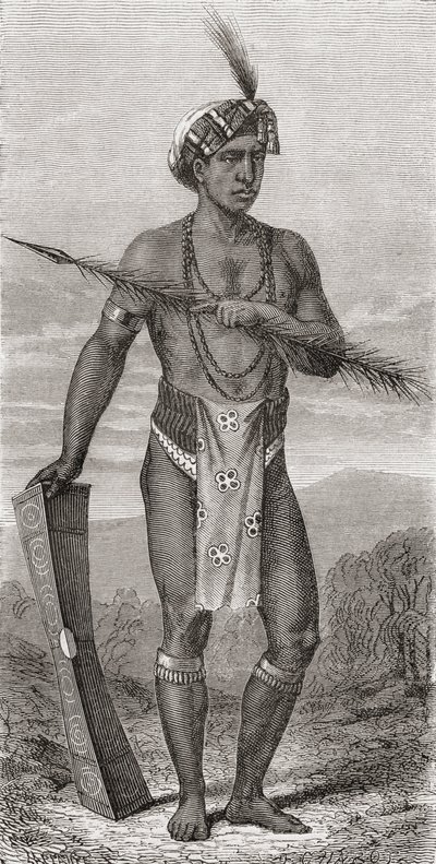 Un nativo di Manado, Celebes, da 